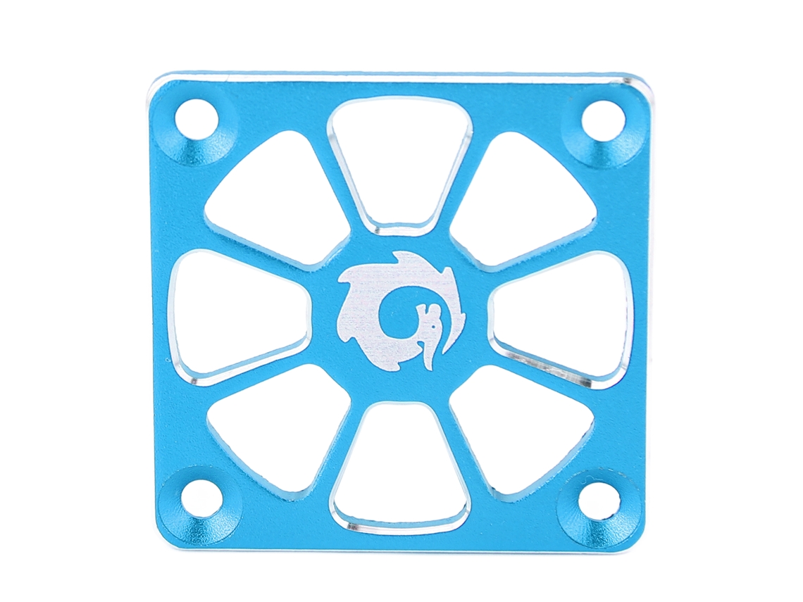 Capa Ventoinha Resfriamento Rc Alumínio Azul 1.57in