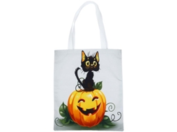 1Pcs Bolsa de Lona para Decorações de Halloween ALLINLESS