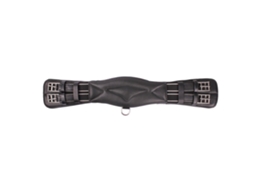 Cilha de Adestramento Soft Padded Leather Preto 60 Cmhorka