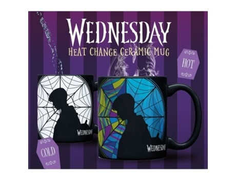 Caneca Térmica Silhouette Wednesday Com Janela Blue Sky