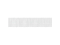 Maison Exclusive - Cortina De Renda Com Cortinas Branco 180 X 1200 Cm Poliéster