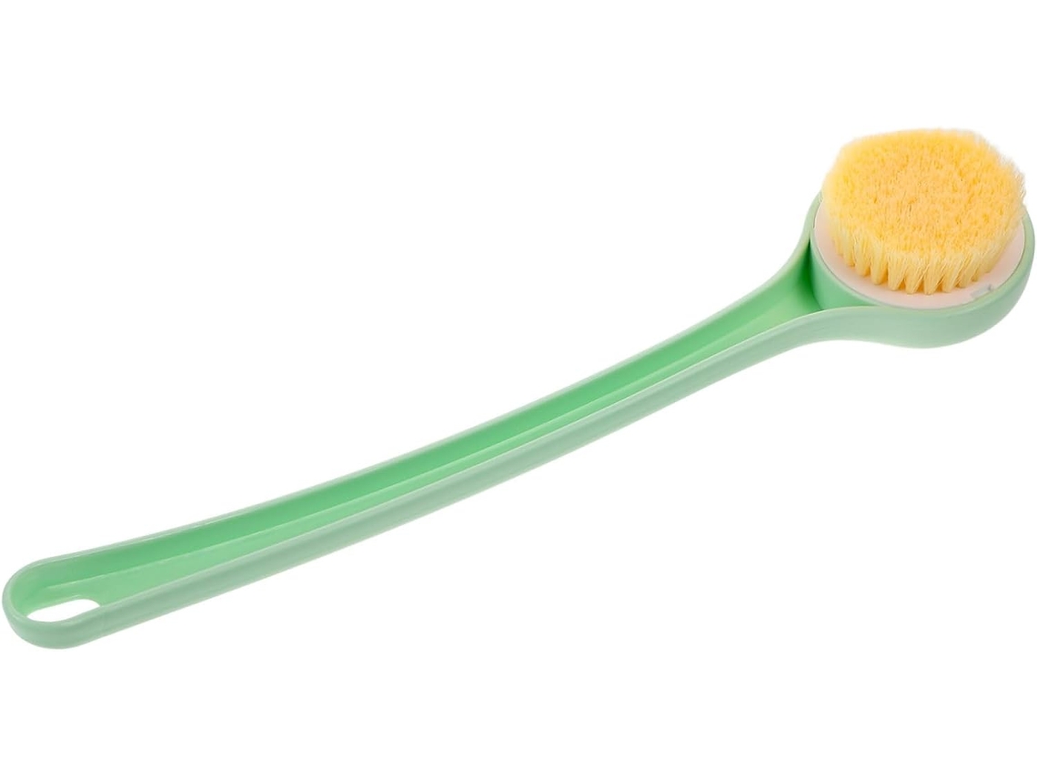 Escova De Banho Esfoliante Vicasky Com Cerdas Macias Acessório Limpeza Prático Para Momentos Relaxantes