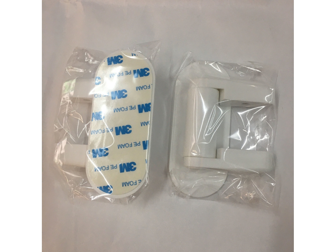 Batente De Porta Infantil Trava Para Maçaneta/porta Branco De Segurança Aquaforge