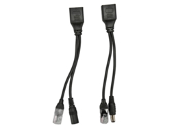 2026 conversor Poe Splitter Adaptador 12v Impermeável Kit Set para Comércio Eletrônico