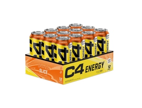 Embalagem De Bebida Energética C4 Cellucor (12x500ml)