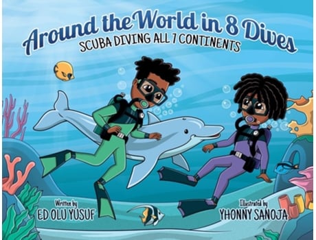 Livro Around the World in 8 Dives Scuba Diving all 7 Continents de Ed Olu Yusuf (Inglês)