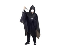 Fato de Menino PARTILANDIA Gabardina Preto (Tam.: 10-12 anos)
