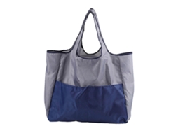 Sacola de Compras Dobrável, Reutilizável, para Viagens e Compras em Geral, com Costura Reforçada, Alças Resistentes e Grande Capacidade. GOKOCO