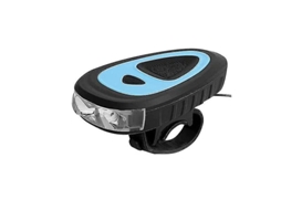 Luzes Bicicleta 250lumens 120db Usb Recarregavel Azuis Yizhood