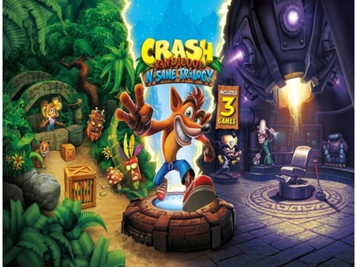 Crash Bandicoot está de regresso com um novo jogo