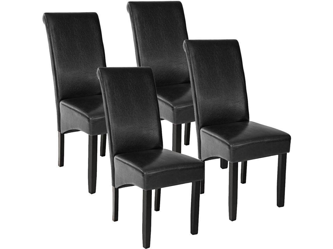 4 Cadeira TECTAKE de Jantar Ergonómicas