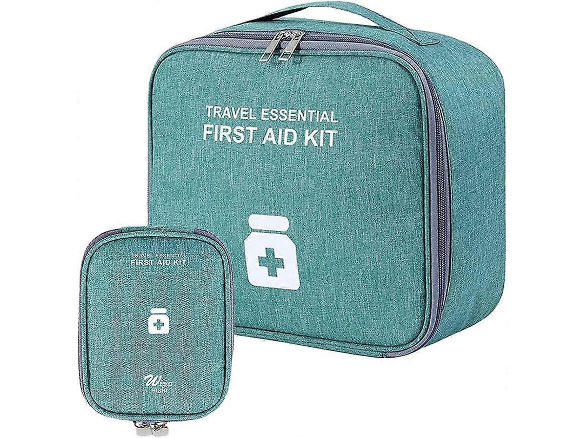 Kit De Primeiros Socorros Portátil Com 2 Peças, Kit De Primeiros Socorros Vazio, Mini Kit De Primeiros Socorros Portátil, Para Emergências Em Casa