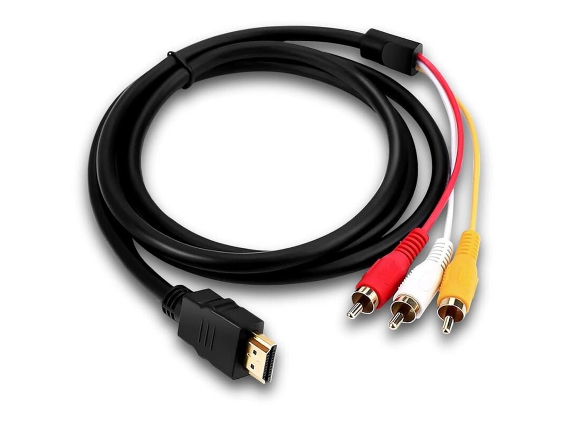 Adaptador Hdmi para 3rca com Cabo com AQUAFORGE