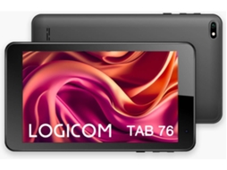 Tablet LOGICOM TAB76 (Outlet Grade A - 7'' - 2 GB - 16 GB - Preto)