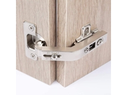 Conjunto De 4 Dobradiças 135 Graus Para Armário Canto Cozinha, Dobradiças De Porta Em Aço Laminado A Frio Com