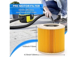 Peças Filtro Para Aspirador De Pó Wd3 Premium Wd2 Wd3 Wd1 Mv3 Mv2 Wd 3 P Kit De Extensão Contra Finas D