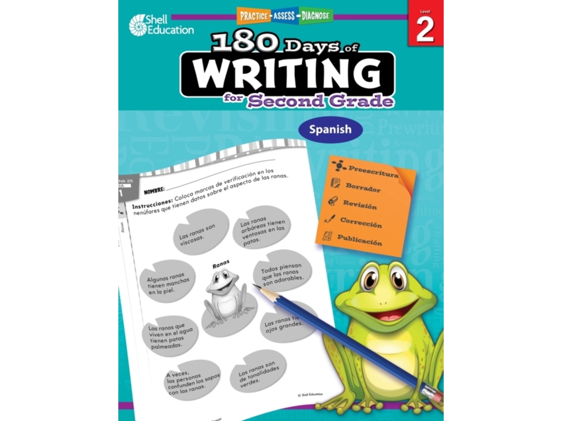 Livro 180 Days of Writing for Second Grade de Brenda A Van Dixhorn (Espanhol)