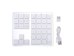 Teclado Numérico Universal LAXISCREED Bluetooth Recarregável