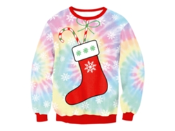 Laxiscreed Pulôver De Natal Para Mulheres, Manga Longa E Fleece, Tamanho Xl, Conforto E Estilo