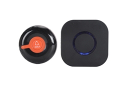 Aetheria sistema de Alerta Sem Fio 433mhz para Cuidadores com Ajuste de Volume e Campainha Multifuncional