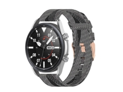 Pulseira De Nylon Trançado Para Galaxy Watch 3 De 45 Mm, Tamanho Único De 22 Mm.