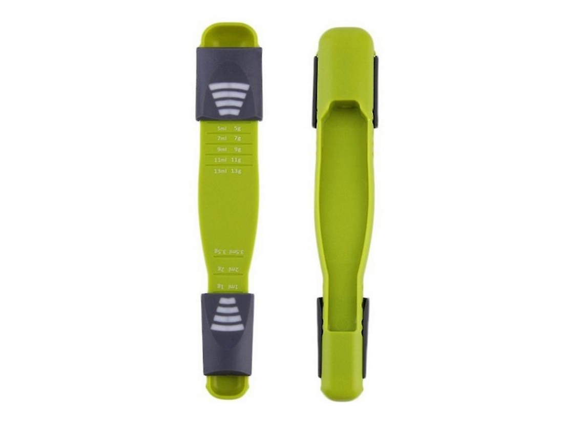 Cucharita Medidora Ajustable Measure up 2 Piezas Regulable Volumen Indicadores Legibles Desmontable Limpieza Fácil