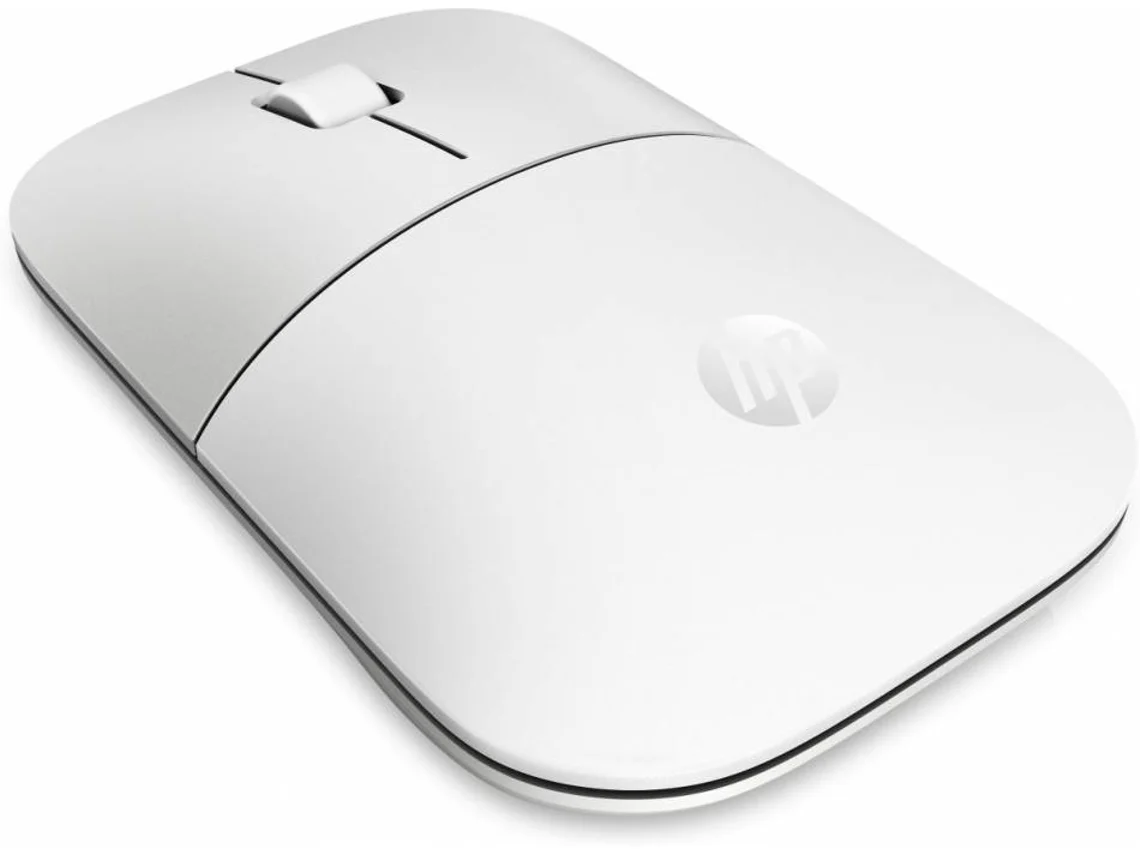 Rato HP Z3700 (Wireless - Produtiva - 1200 dpi - Branco)