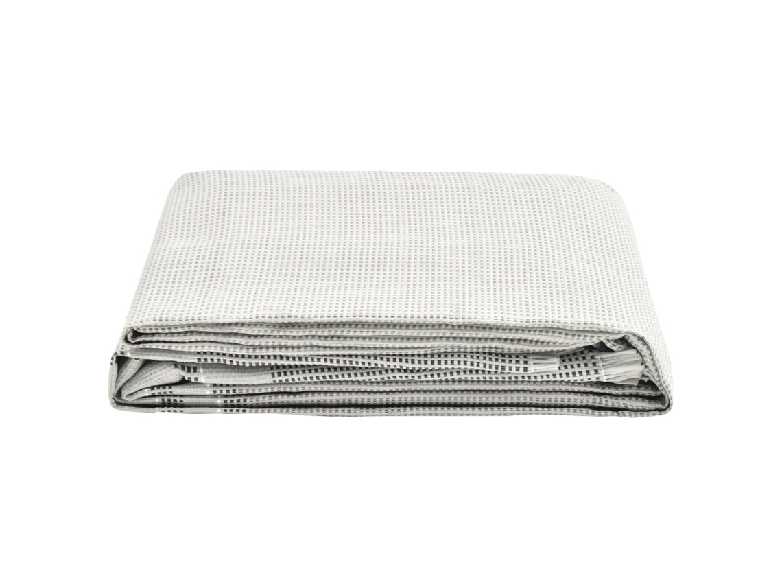 Vidaxl Tapete De Campismo Para Tenda 300x250 Cm Cinzento