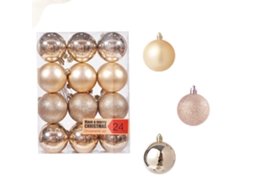 Enfeites de Bola de Natal de 6 Cm Decoração de Árvore de Natal