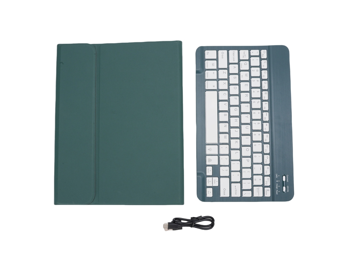 Capa Protetora Com Teclado Iluminado E Slot Para Caneta