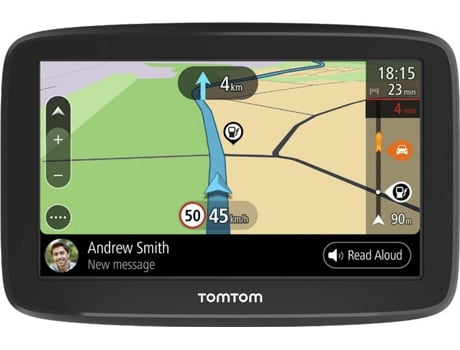 Sistema de Navegação 5'' TOMTOM Go Basic — Mapa Europa | 45 países | 1h de autonomia