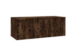 Tv Cabinet, Tv Cabinets Vidaxl Marrom Madeira Processada (n/a)