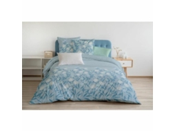 Conjunto de capa de edredom HOME LINGE PASSION 240 x 260 cm Azul 3 Peças