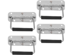 Toddmomy 4 Alças De Mola Reforçadas, Design Dobrável De 4-polegadas Com Empunhadura Antiderrapante, Ferragens De