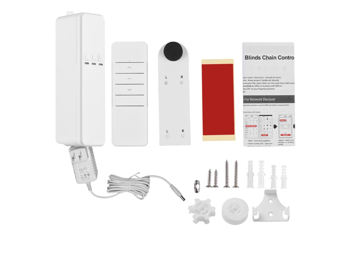 Controlador De Cortina Inteligente (tuya Wifi, Controle Remoto, Compatível Com Os Protocolos Alexa E Google)