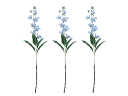 Ramos de Flores Artificiais Jade Golden Jasmine, Pack de 3, para Decoração LAXISCREED