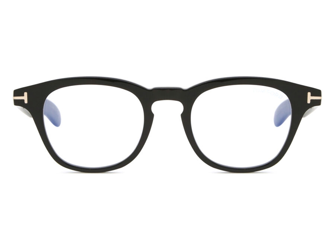 Ft5976 b Blue light Block 001 47 Homens Óculos de Grau TOM FORD