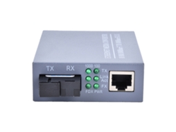 Laxiscreed Conversor Ethernet De Fibra Single-mode Rj45 Gigabit Para Ligações De Alta Velocidade