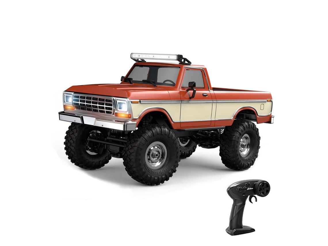 Azulhb R1610 R1611 R1612 1/16 2.4g 4wd Rc Carro Crawler Luz Led Modelos de Veículos Totalmente Proporcionais Rtr MDUG