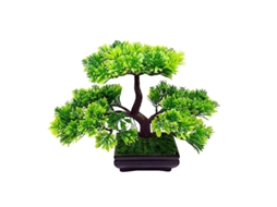 1 Unidade de Árvore Bonsai Artificial para Mesa ALLINLESS