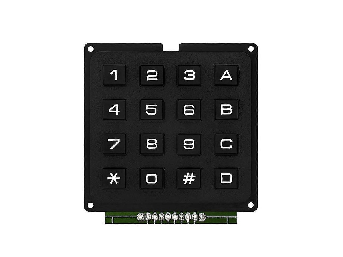 Kit Eletrônico Faça Você Mesmo Com Teclado De Membrana/matriz De 16 Teclas Everley891