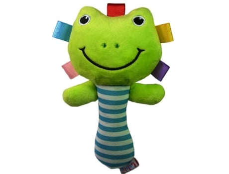 Choque de Mão de Pelúcia Macia para Bebê Recém-Nascido Chocalhos de Pelúcia Brinquedos de Mão Agitador para Bebês 3 6 9 12 Meses LUGA