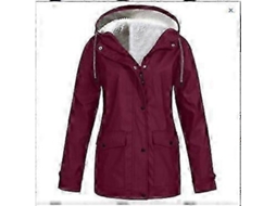 2026 Jaquetas Femininas Outono Inverno Fleece Impermeáveis Transpiráveis Antivento com Capuz Tela Recoberta Brilho