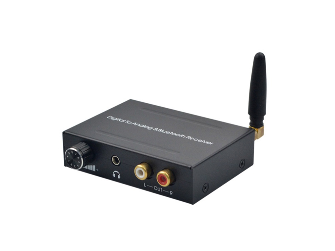 Conversor De Áudio Digital Para Analógico De 192 Khz Compatível Com Bluetooth E Com Conversão De Sinal Óptico Digital Para A Aquaforge (dac)