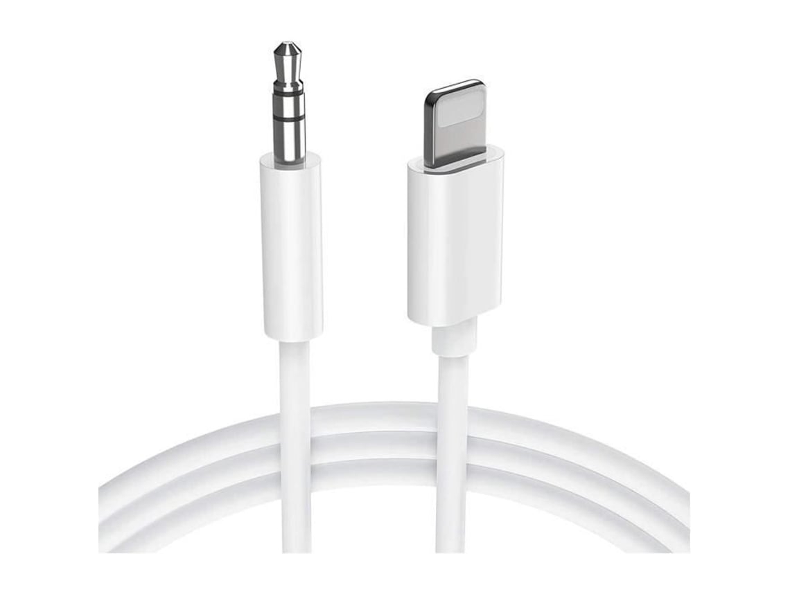 Cabo Lightning para Fone 3,5 mm Dispositivos Rádio Automotivo Áudio Hi-Fi PC TV Jogos STELASPLEN | STELASPLEN