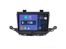 Auto Rádio Carro Bluetooth Autoradio 8GB RAM 128G ROM CarPlay Navegação GPS Ecrã Táctil RoverOne para Opel GrandLand X 2017-2023 Astra K 2015-2021