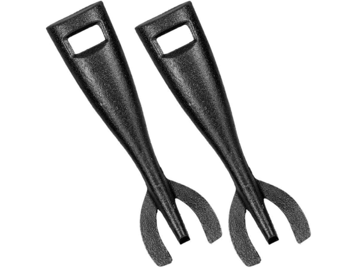 Conjunto De 2 Pinças Ferro Exceart Para Churrasco E Cozinha, Leves E Reutilizáveis, Acessórios Práticos Para Cozinhar E