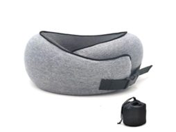 Travesseiro De Pescoço Travel Pill Em Espuma Viscoelástica Pura, Com Capa Respirável. Aquaforge