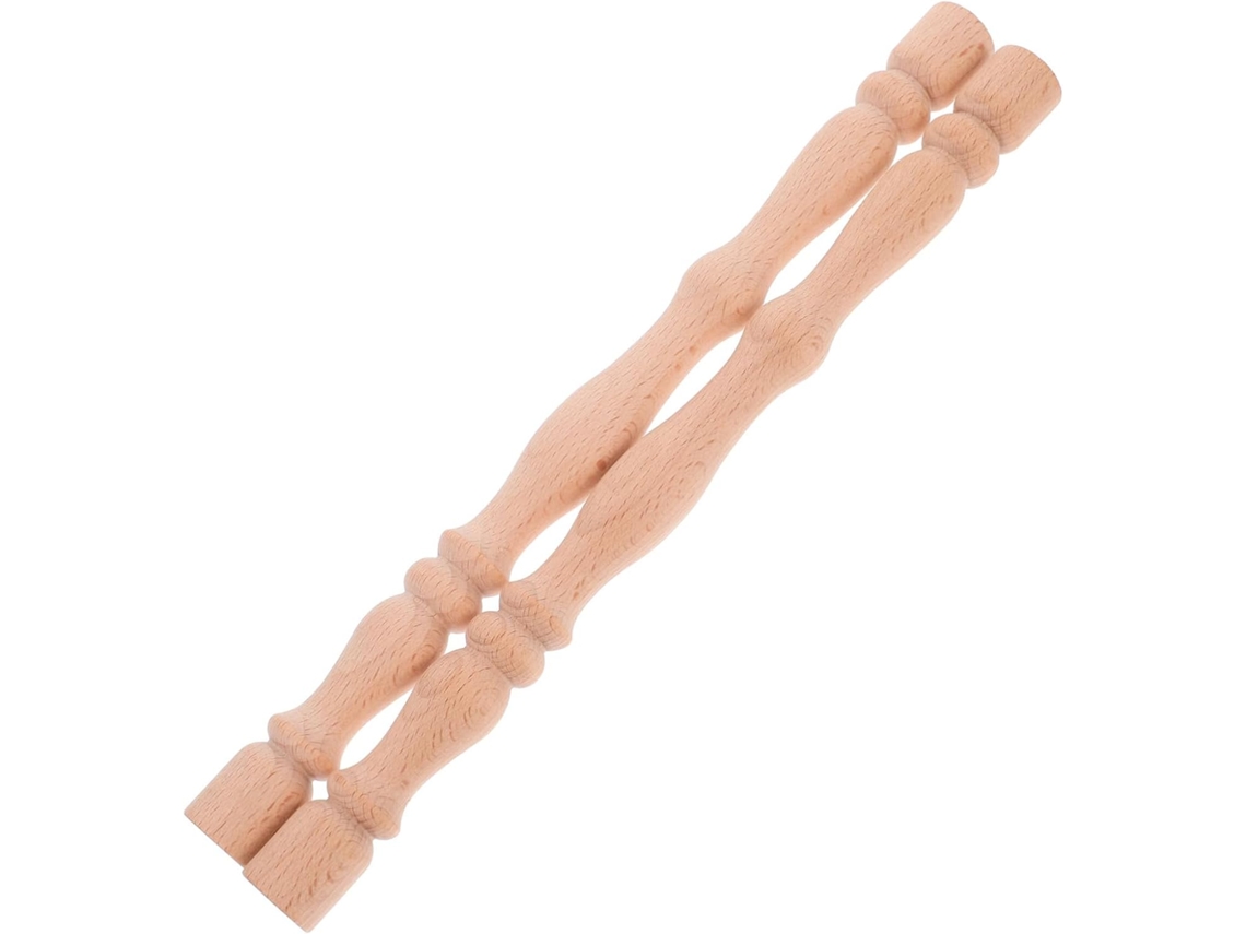 Colunas Romanas Amosfun Em Madeira Resistente, Conjunto De 2 Peças, Ideais Para Decoração De Casa E Muito Versáteis