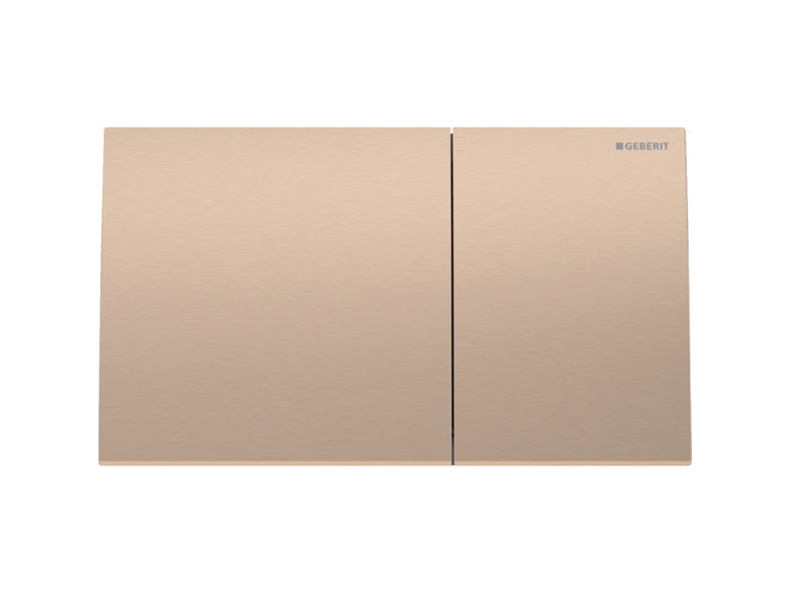 GEBERIT Betätigungsplatte Sigma70 Für 2-Mengen-Spülung -- Neue Kopie Cor: Aço Inoxidável Ouro Rosa